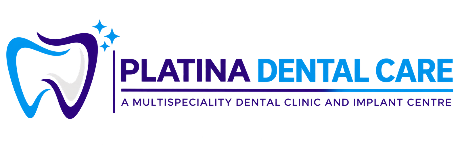 PLATINA DENTAL CARE Logo